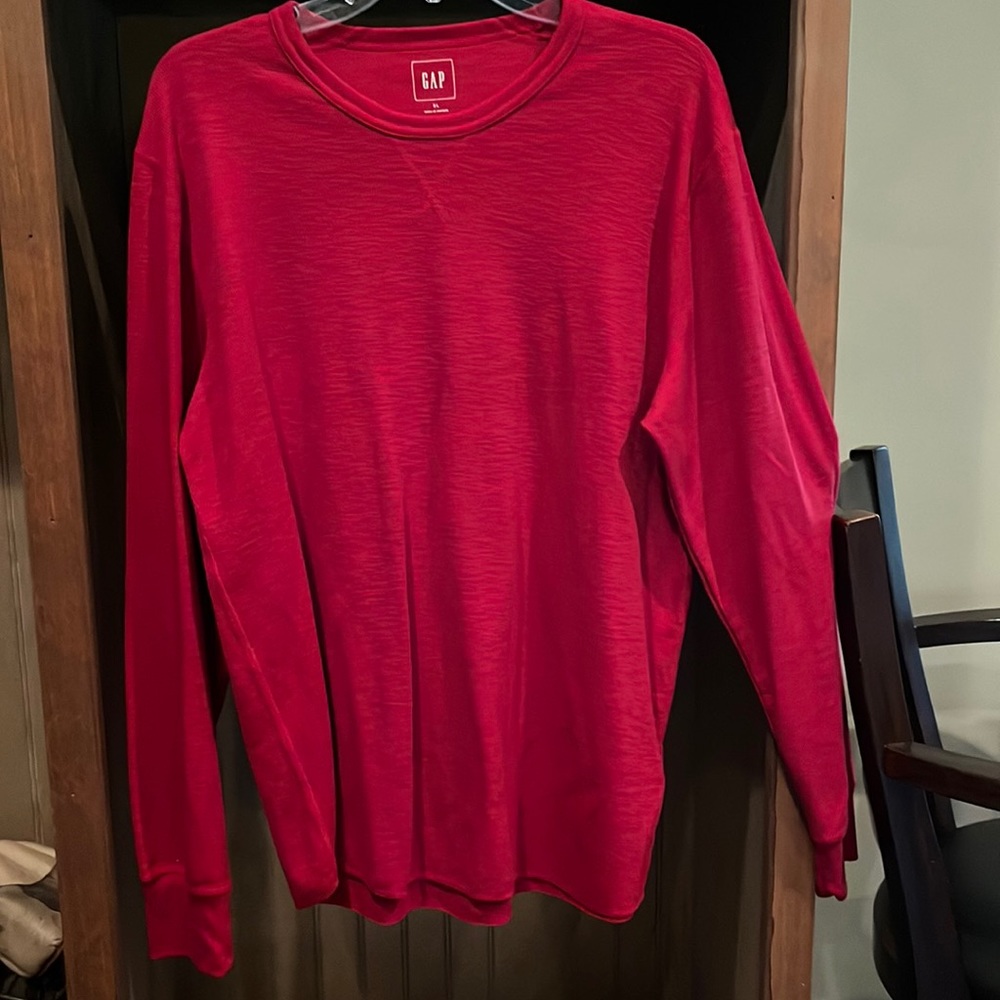 NWOT XL red lightweight sweater from Gap